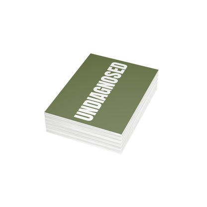 Olive Postcard Set Pack of 10, 30 or 50 w/ Envelopes | Coordinated Collection
