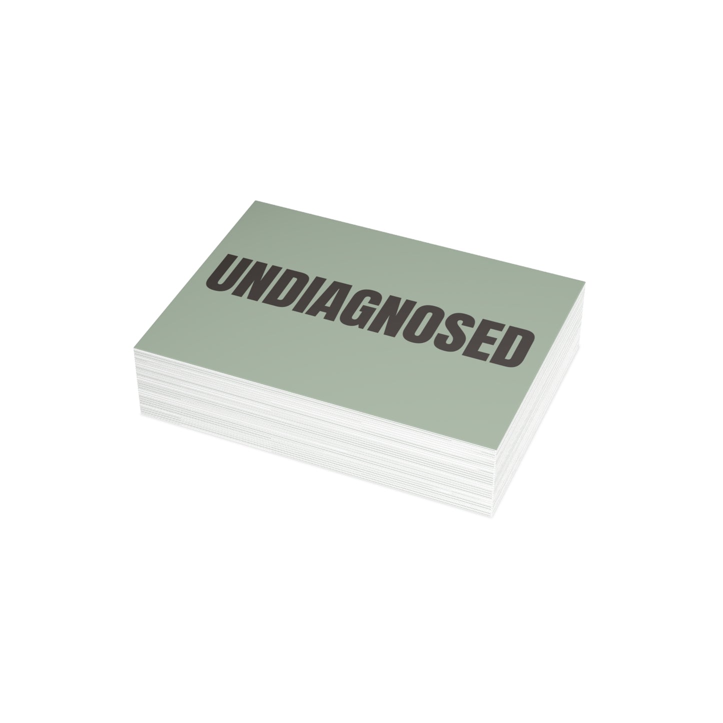 Sage Postcard Set Pack of 10, 30 or 50 w/ Envelopes | Coordinated Collection