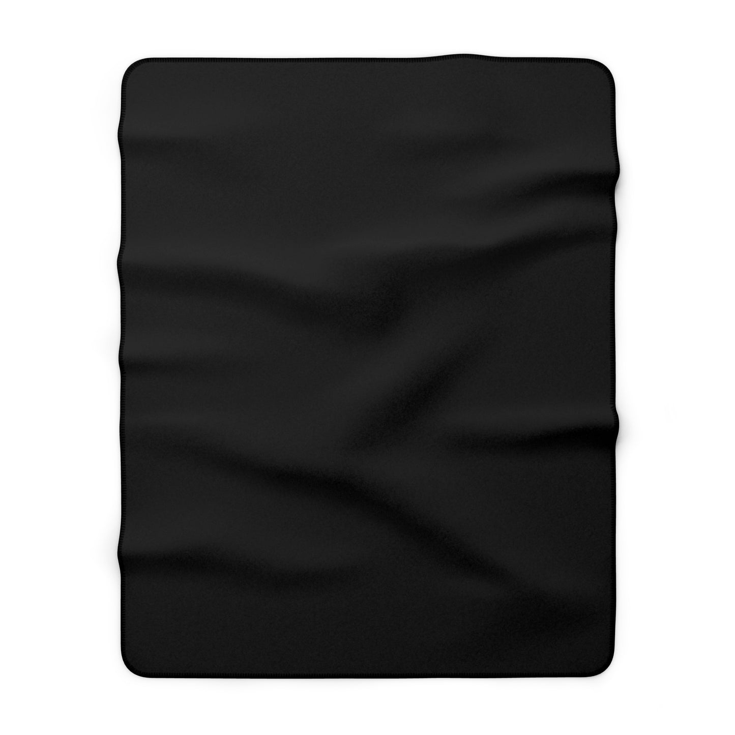 Black Sherpa Fleece Blanket Cozy Plush Throw 3 Sizes Soft Warm Blanket