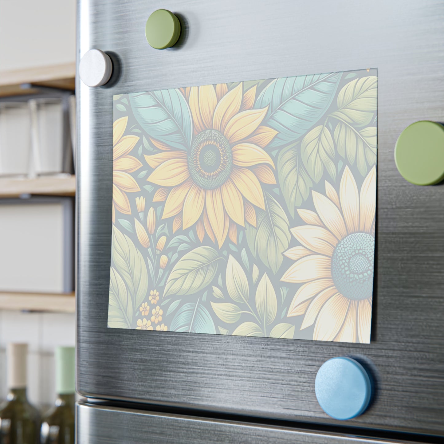 Sunflower Grove Sticky Notes Sunflower Post It Notes Botanical Notes (7 Sizes)