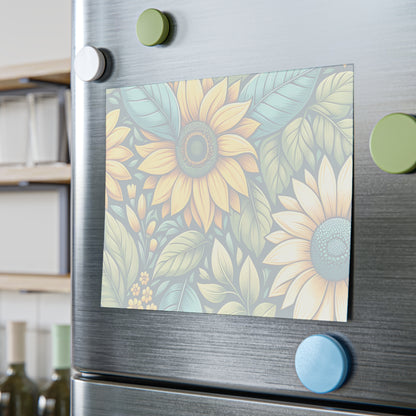 Sunflower Grove Sticky Notes Sunflower Post It Notes Botanical Notes (7 Sizes)