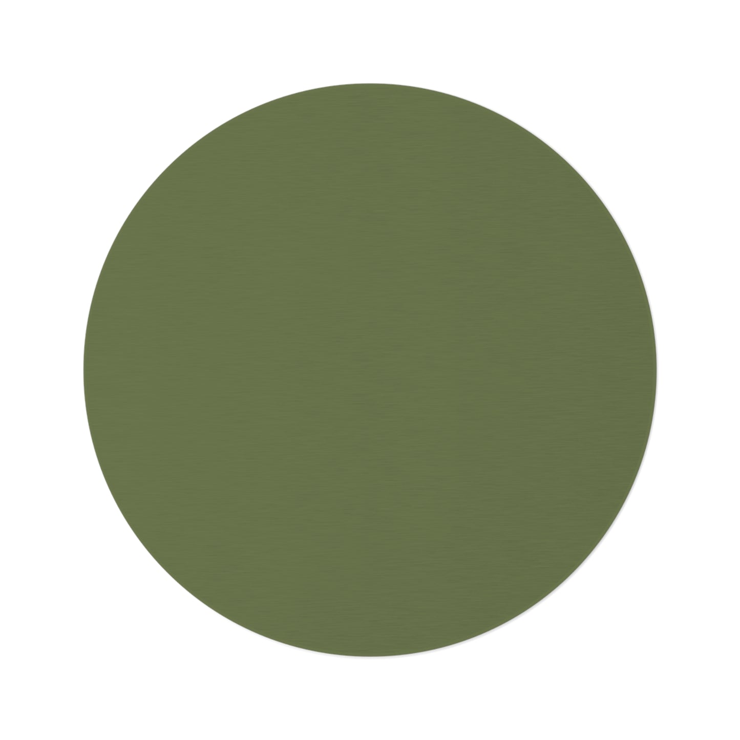 Olive Round Rug 60 Inch Floor Rug Minimal Home Decor Living Room Rug