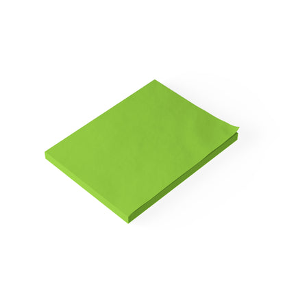 Muted Lime Post It Notes Coordinated Color Collection
