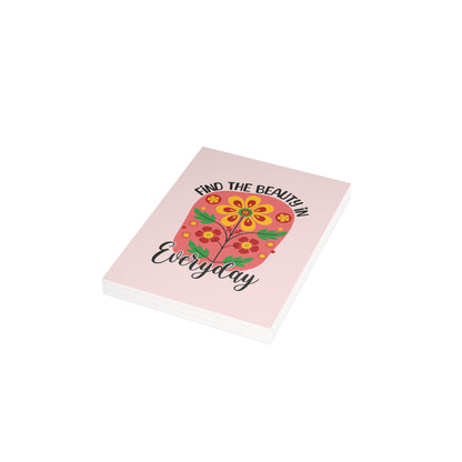 Find the Beauty Postcards Inspirational Floral Postcard Set