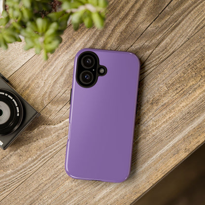 Purple Tough Cell Phone Case Matte or Glossy Protective Case iPhone Samsung