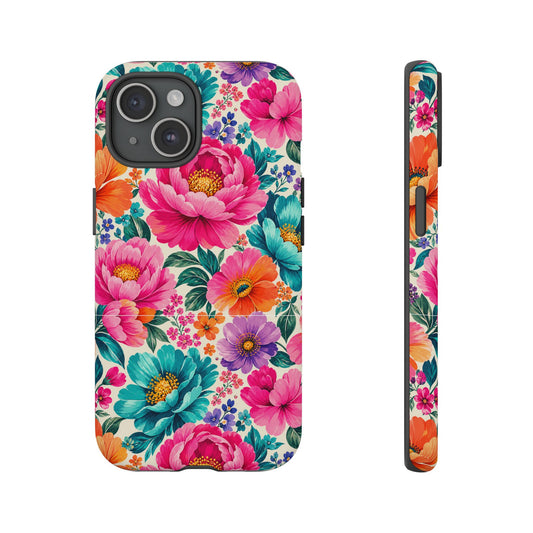 Dreamy Floral Tough Phone Case iPhone Samsung Floral Phone Cover