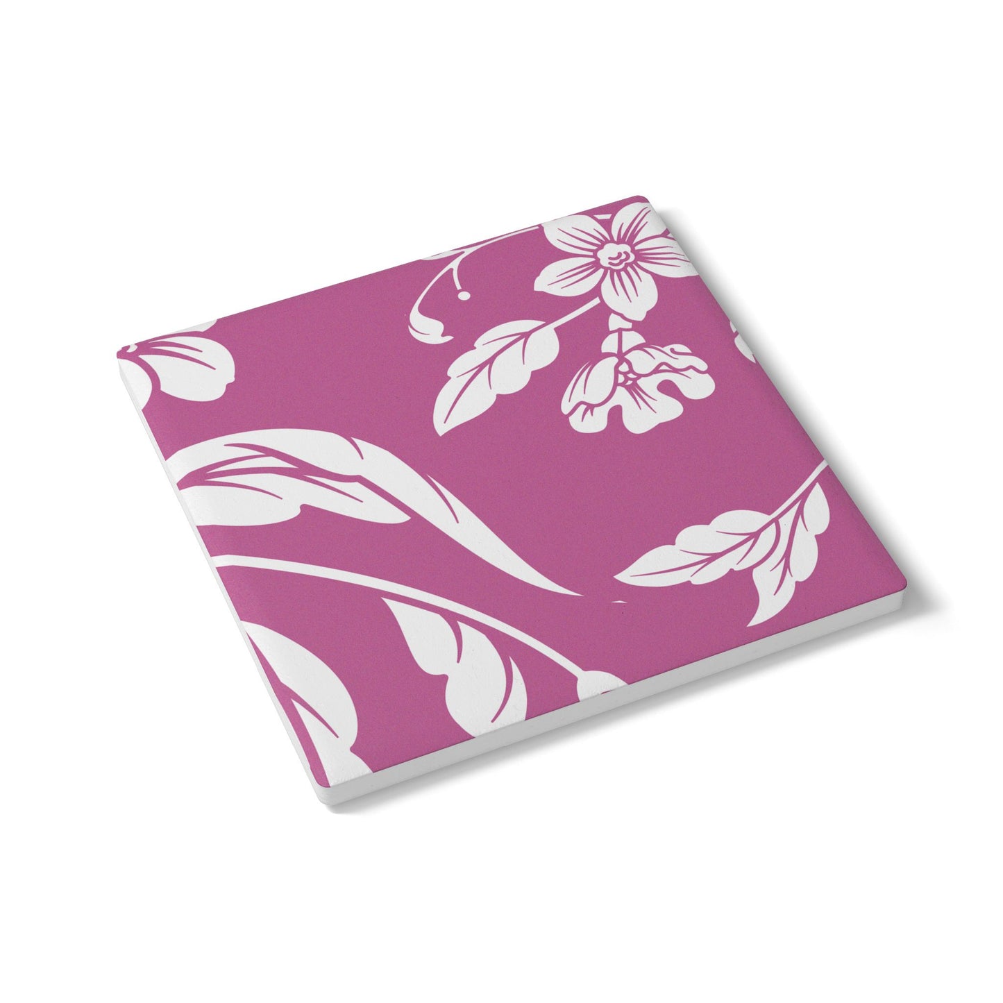 Lilac Wine Floral Ceramic Coaster Coordinated Collection