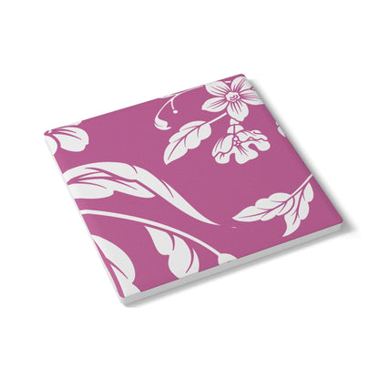 Lilac Wine Floral Ceramic Coaster Coordinated Collection