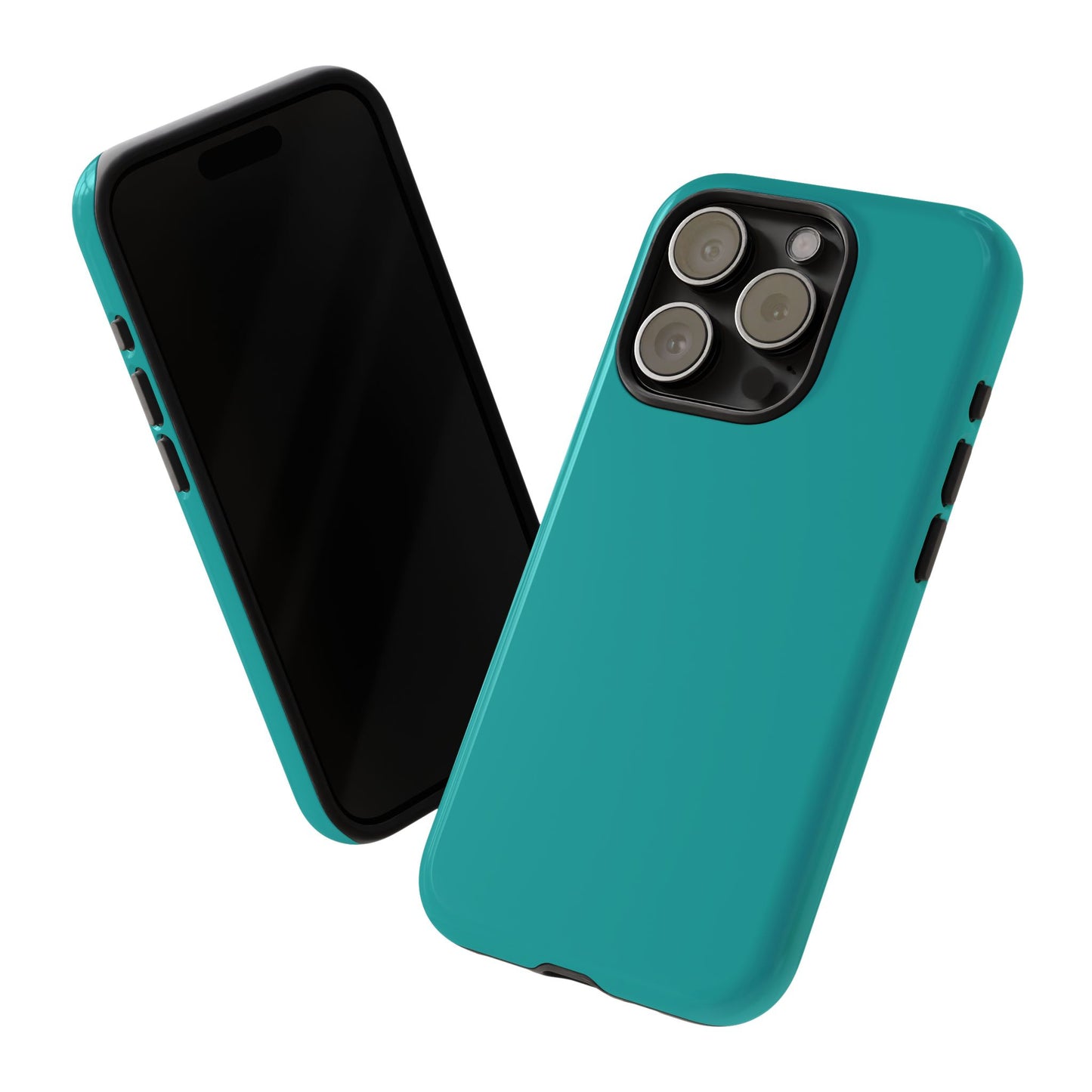 Deep Aqua Tough Cell Phone Case Matte or Glossy Protective Case iPhone Samsung