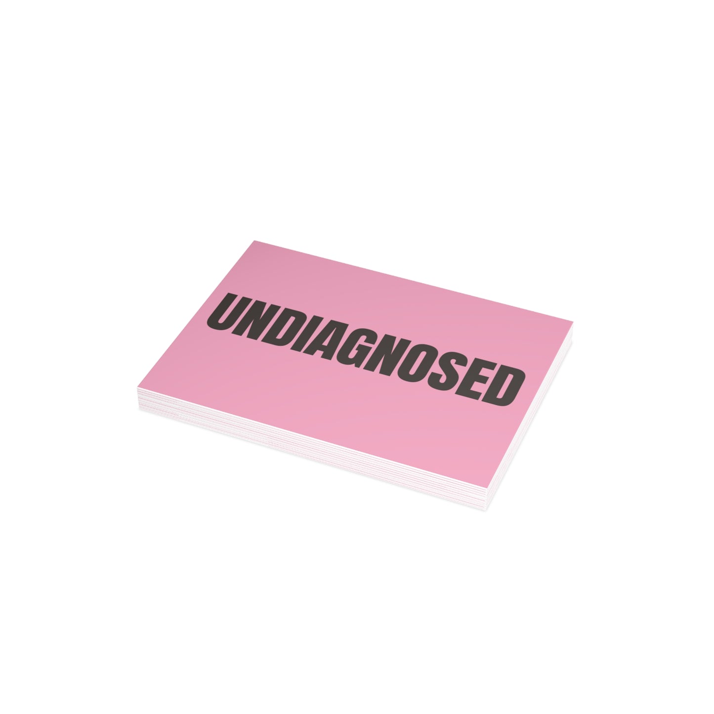 Light Pink Postcard Set Pack of 10, 30 or 50 w/ Envelopes | Coordinated Collection