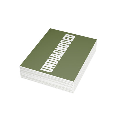 Olive Postcard Set Pack of 10, 30 or 50 w/ Envelopes | Coordinated Collection