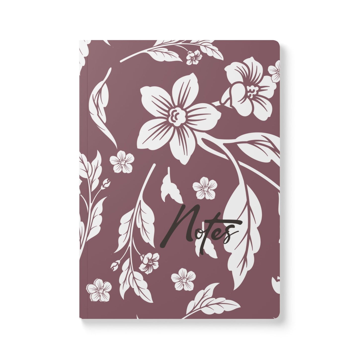 Mauve Floral A5 Lined Journal Coordinated Collection
