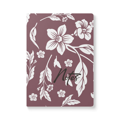 Mauve Floral A5 Lined Journal Coordinated Collection