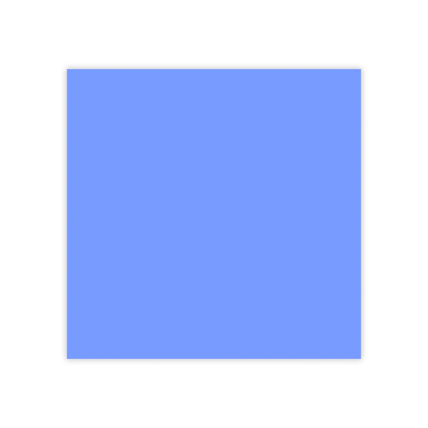 Periwinkle Post It Notes Coordinated Color Collection