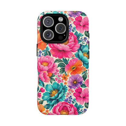 Dreamy Floral Tough Phone Case iPhone Samsung Floral Phone Cover