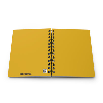 Honey Yellow Spiral Lined Notebook 150 Page Journal | Coordinated Collection