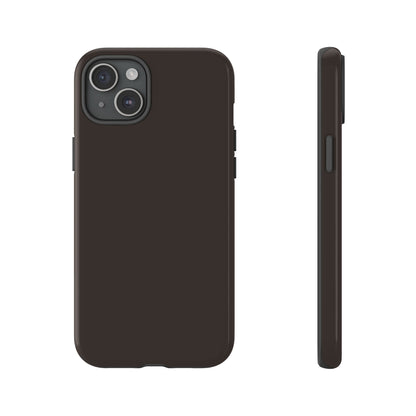 Muted Charcoal Tough Cell Phone Case Matte or Glossy Protective Case iPhone Samsung