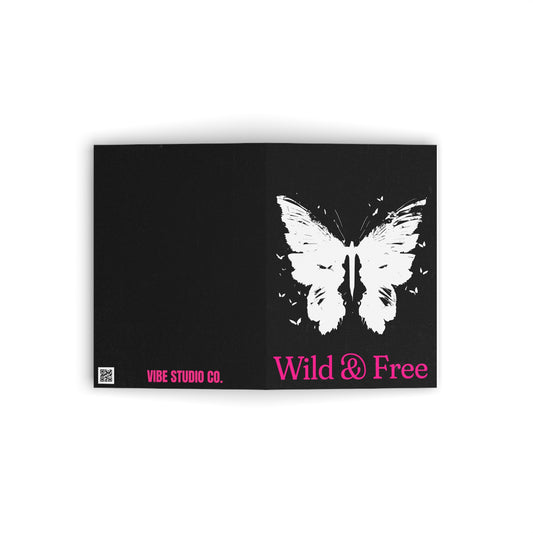 Wild & Free Butterfly Note Card