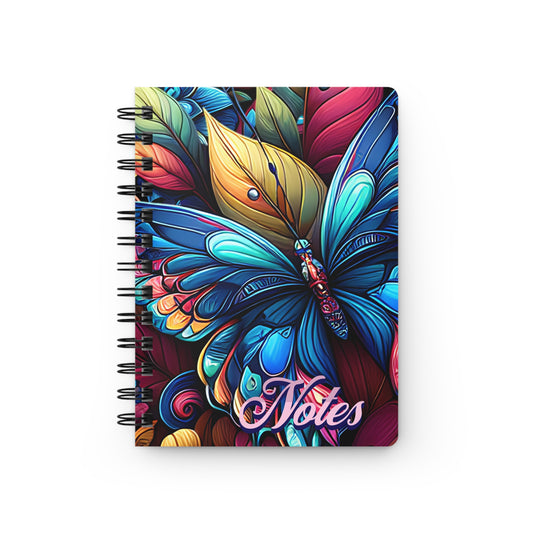 Metamorphosis Spiral Journal Butterfly Notebook