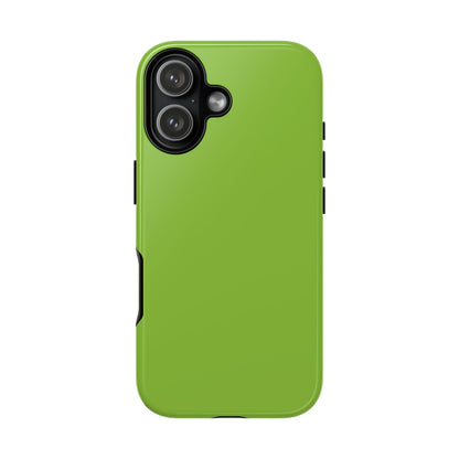 Muted Lime Tough Cell Phone Case Matte or Glossy Protective Case iPhone Samsung