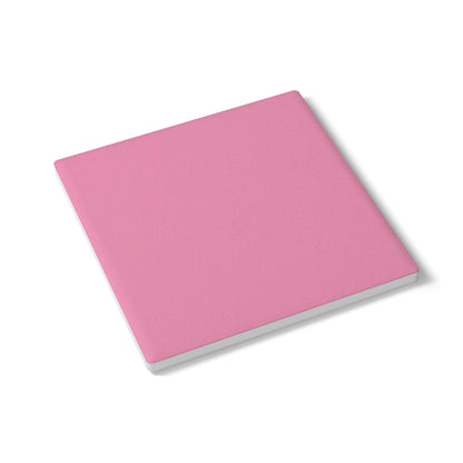 Light Pink Ceramic Coaster Round or Square | Coordinated Collection