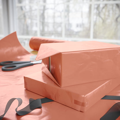 Terracotta Wrapping Paper Matte or Glossy Gift Wrap 3 Sizes Fine Art Paper