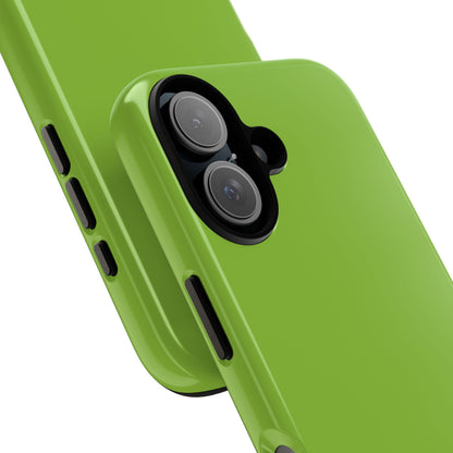 Muted Lime Tough Cell Phone Case Matte or Glossy Protective Case iPhone Samsung