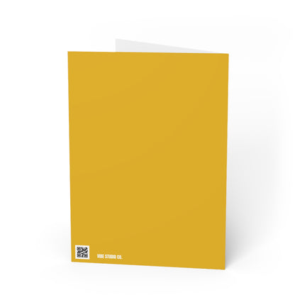 Honey Yellow Note Card Color Coordinated Collection