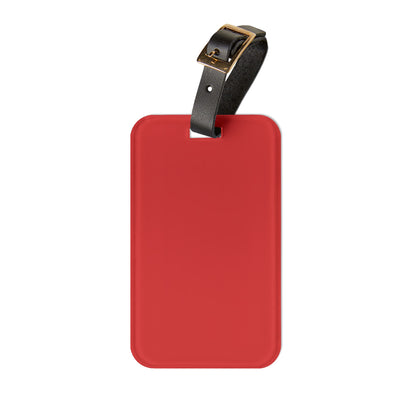 True Red Luggage Tag Acrylic Travel Tag