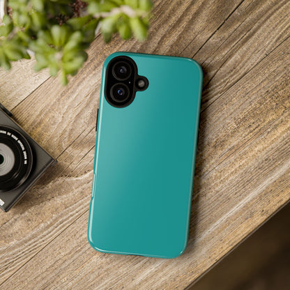 Deep Aqua Tough Cell Phone Case Matte or Glossy Protective Case iPhone Samsung