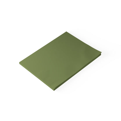 Olive Post It Notes Coordinated Color Collection