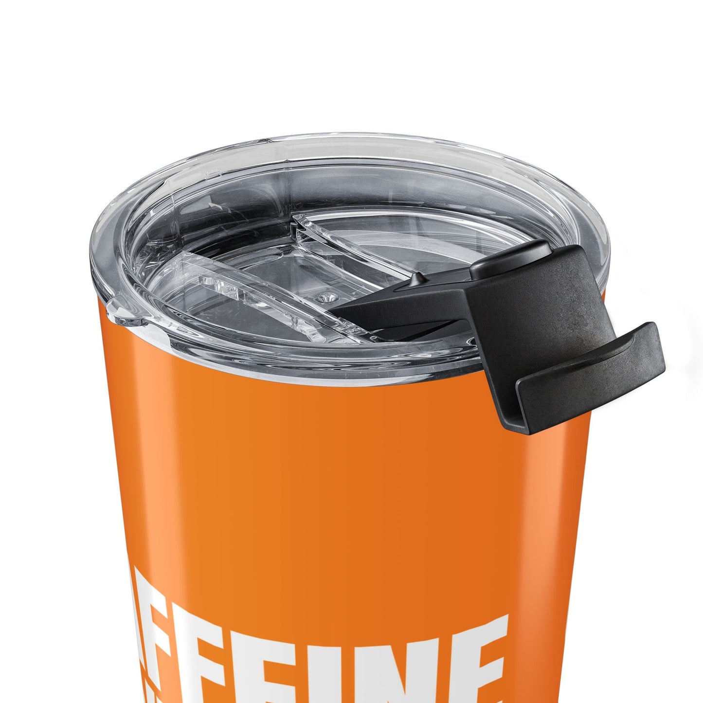 Tangerine Caffeine Vibes 20oz Stainless Steel Tumbler | Color Coordinated Collection
