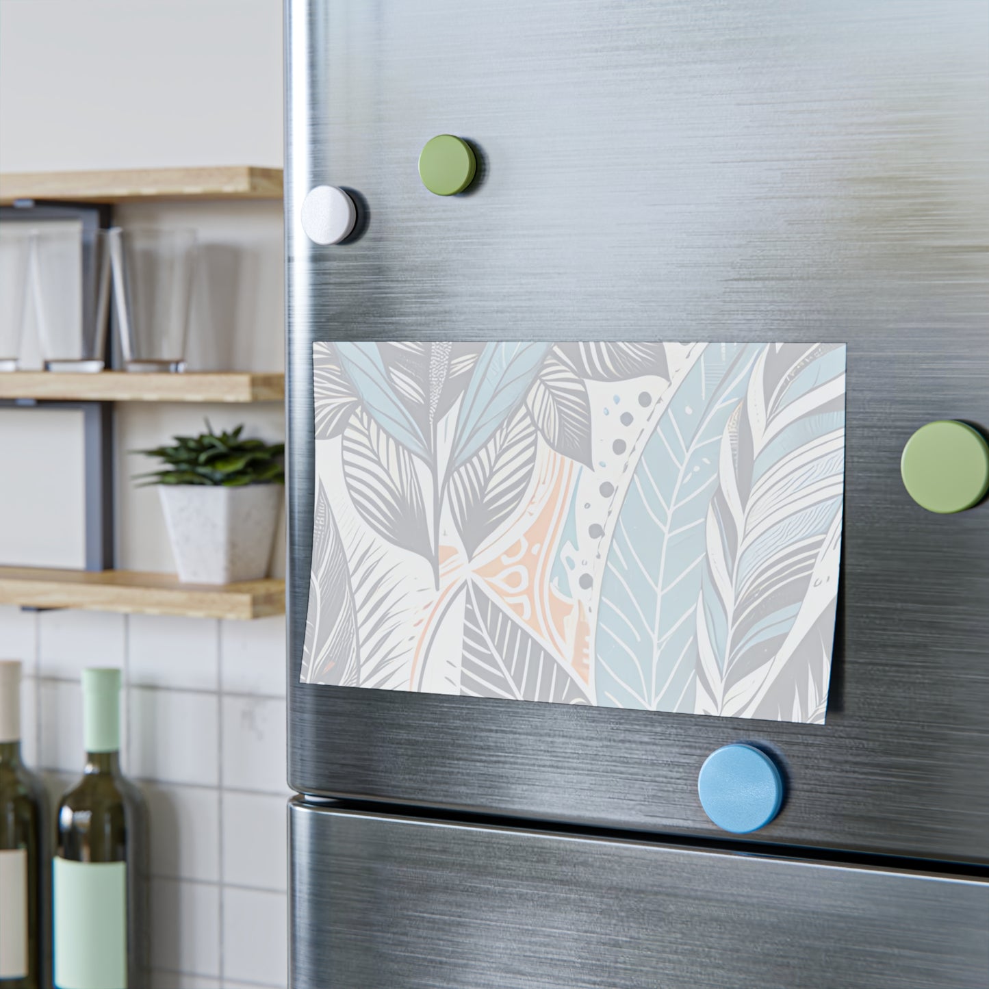 Botanical Leaves Sticky Notes Botanical Leaf Post It Notes (7 Sizes)