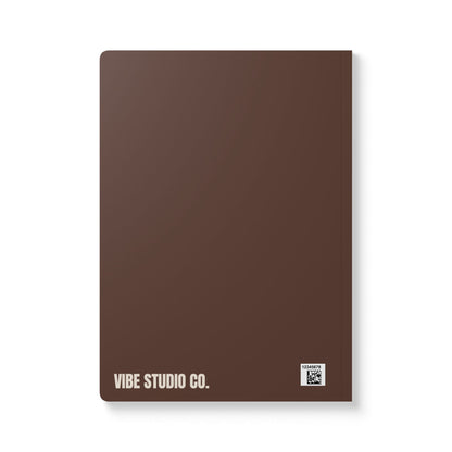 Chocolate Brown Color Coordinated Collection A5 Lined Journal