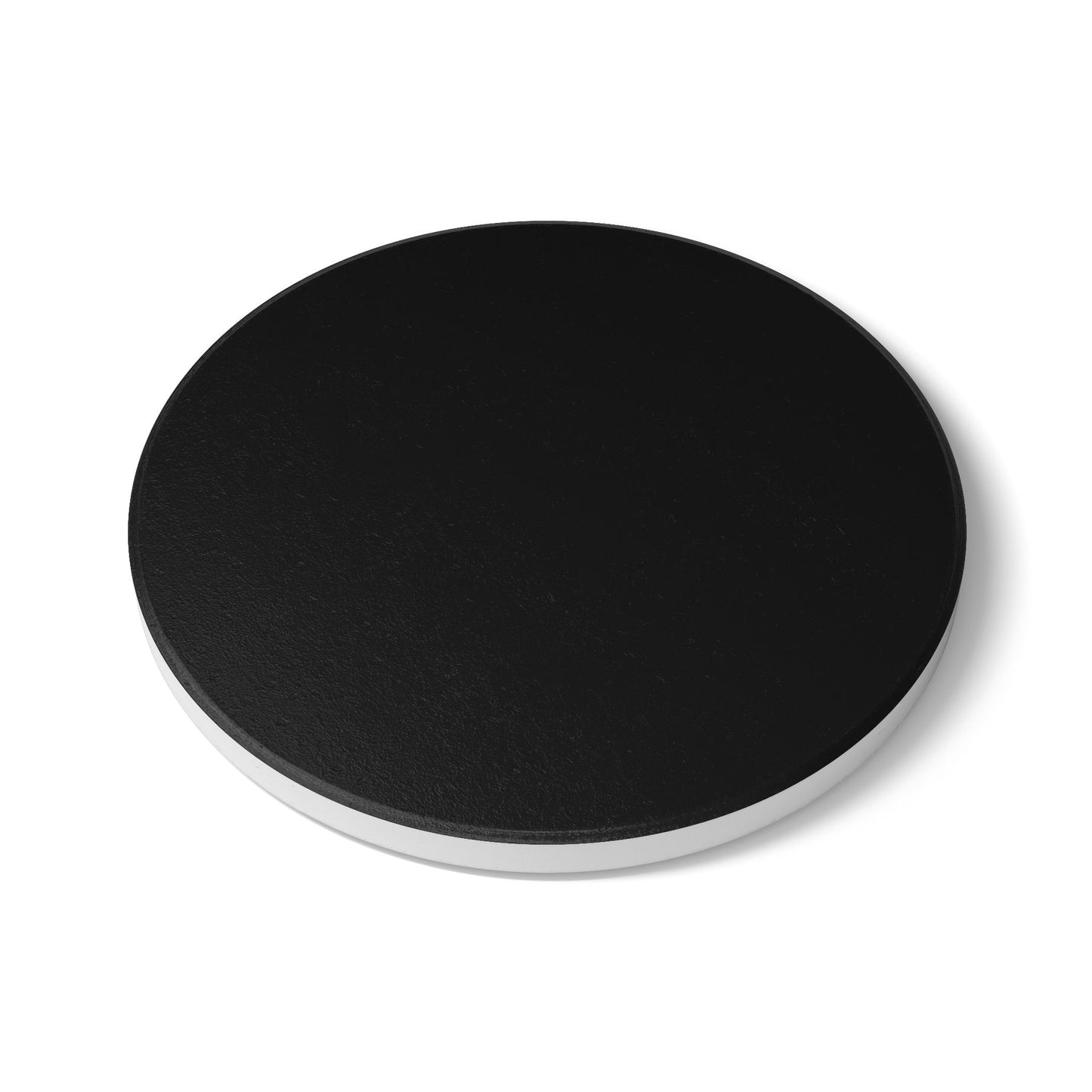 Black Ceramic Coaster Round or Square | Coordinated Collection