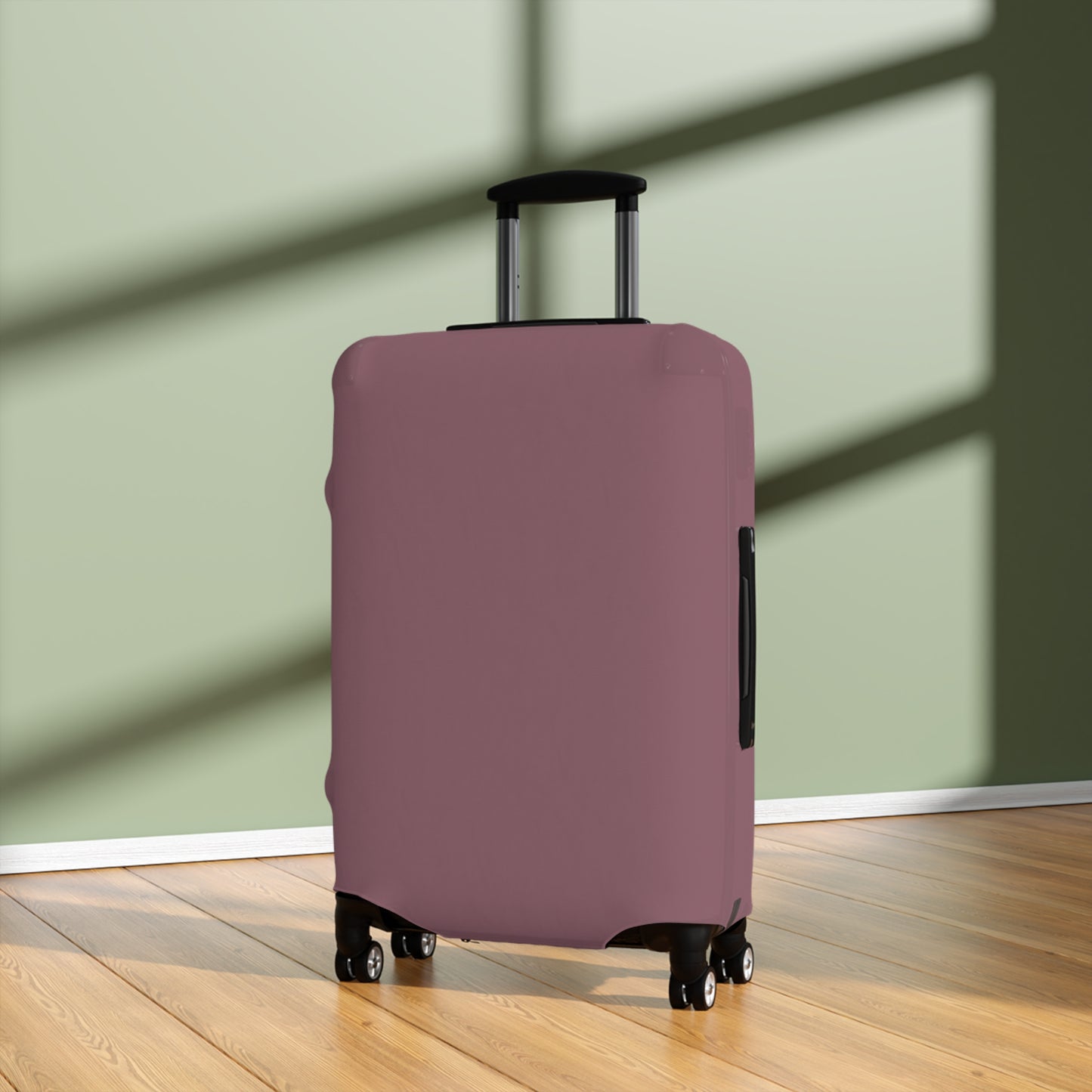 Mauve Luggage Cover Travel Suitcase Cover Protective Stretch Cover