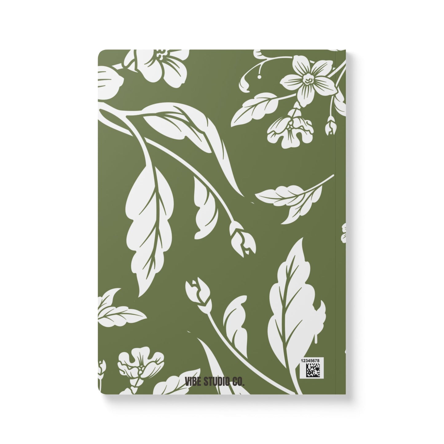 Olive Floral A5 Lined Journal Coordinated Collection