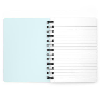 Ocean Blue Spiral Lined Notebook 150 Page Journal | Coordinated Collection