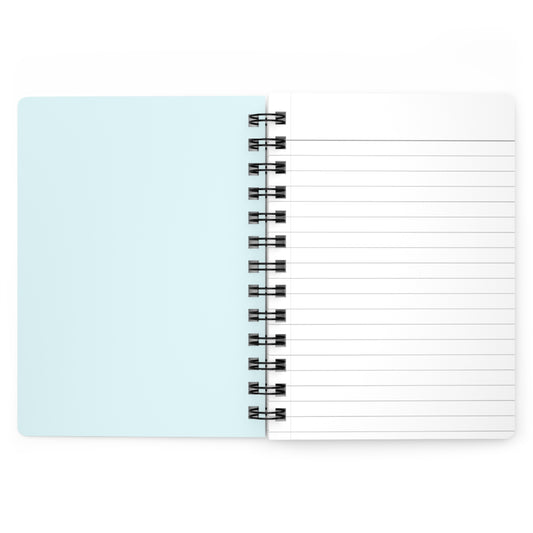 Ocean Blue Spiral Lined Notebook 150 Page Journal | Coordinated Collection