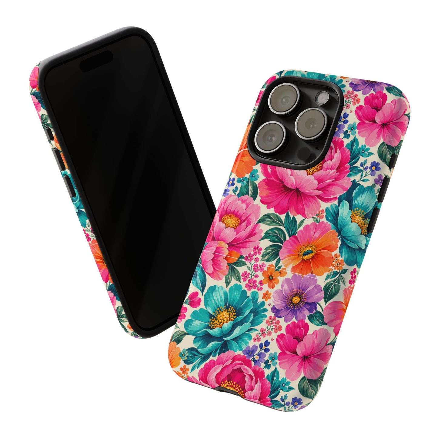 Dreamy Floral Tough Phone Case iPhone Samsung Floral Phone Cover