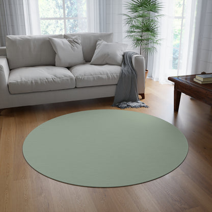 Sage Round Rug 60 Inch Floor Rug Minimal Home Decor Living Room Rug