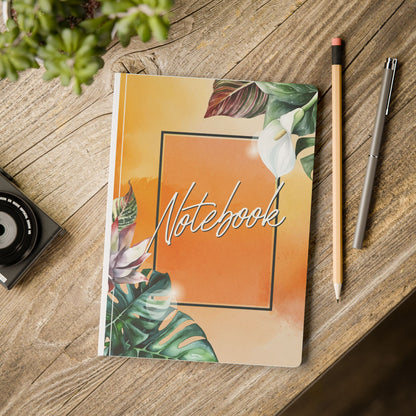 Notebook Sunset Botanical A5 Lined Journal