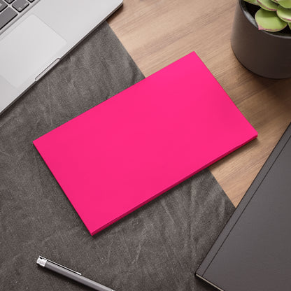 Pink Post It Notes Coordinated Color Collection