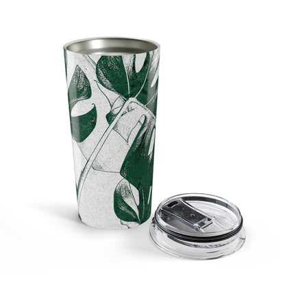 Monstera Leaf Green 20 oz Tumbler