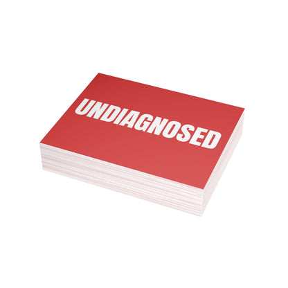True Red Postcard Set Pack of 10, 30 or 50 w/ Envelopes | Coordinated Collection