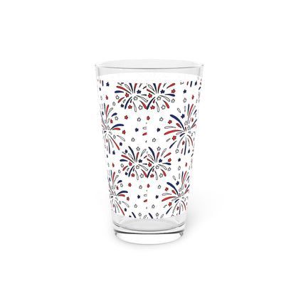 Fireworks Pint Glass, 16oz