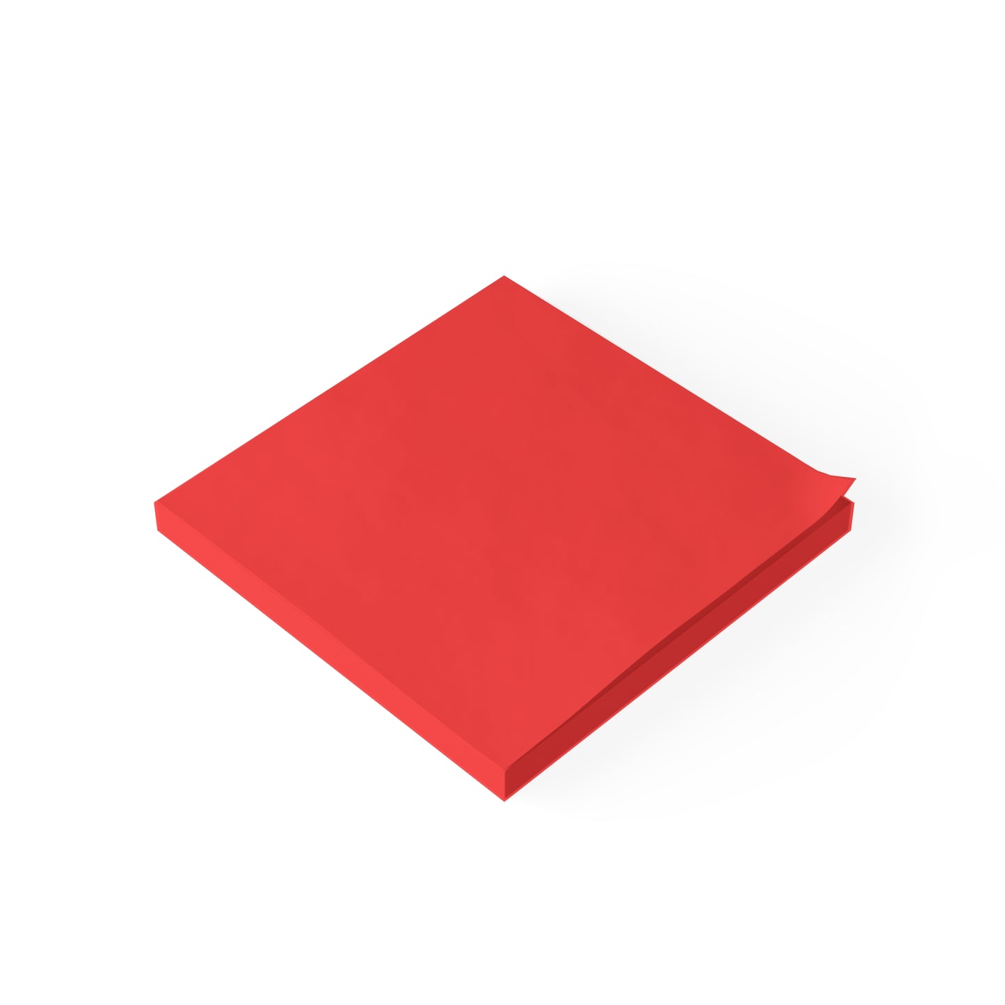 True Red Post It Notes Coordinated Color Collection