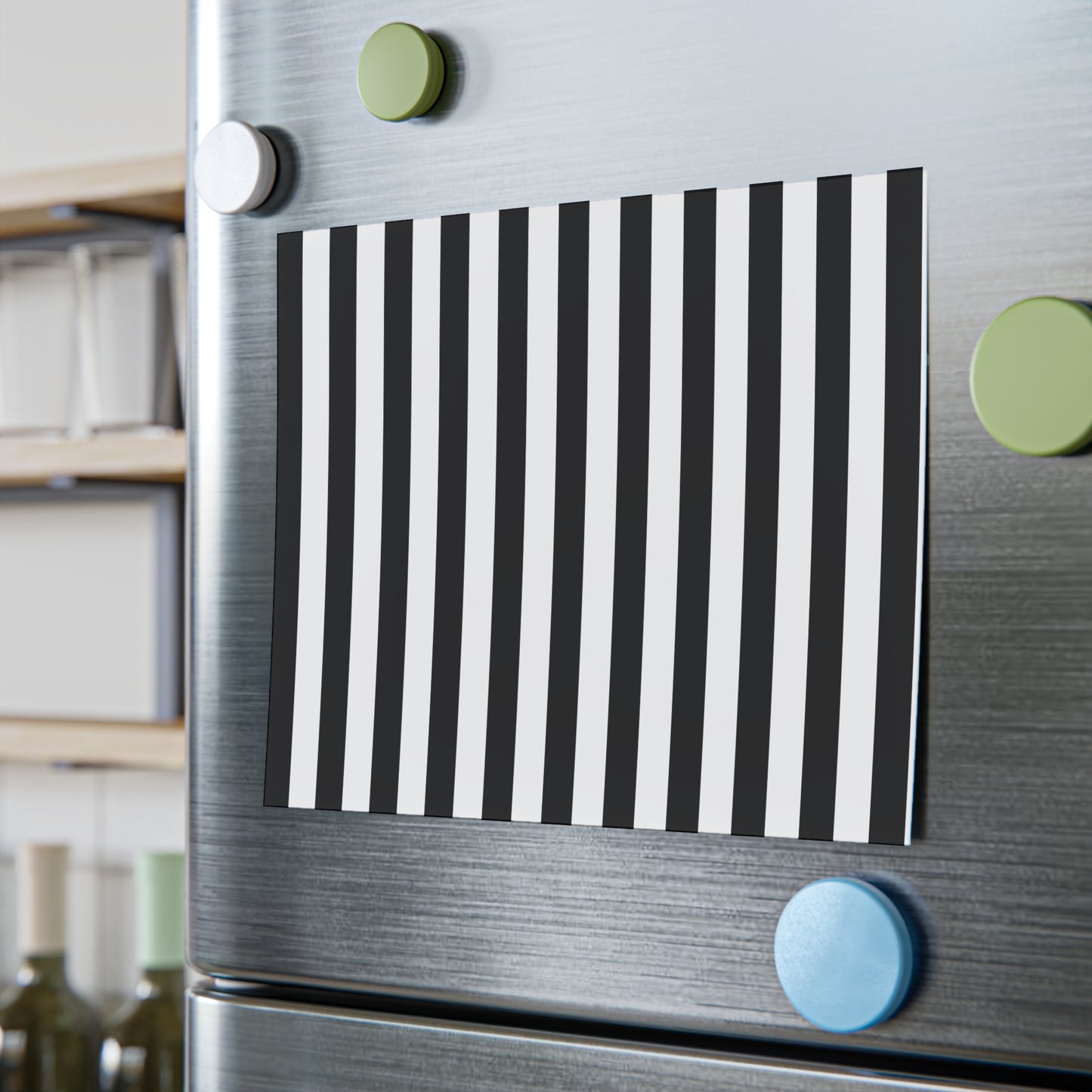Black Stripe Sticky Notes (7 Sizes)