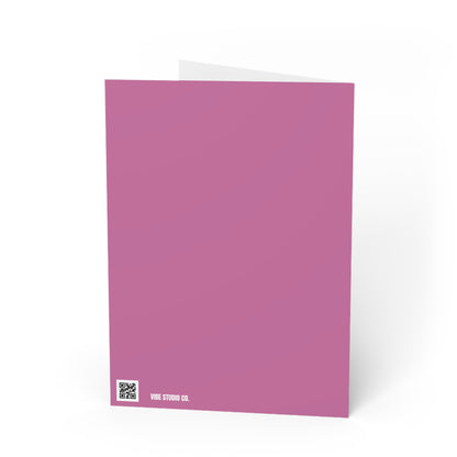 Lilac Wine Note Card Color Coordinated Collection