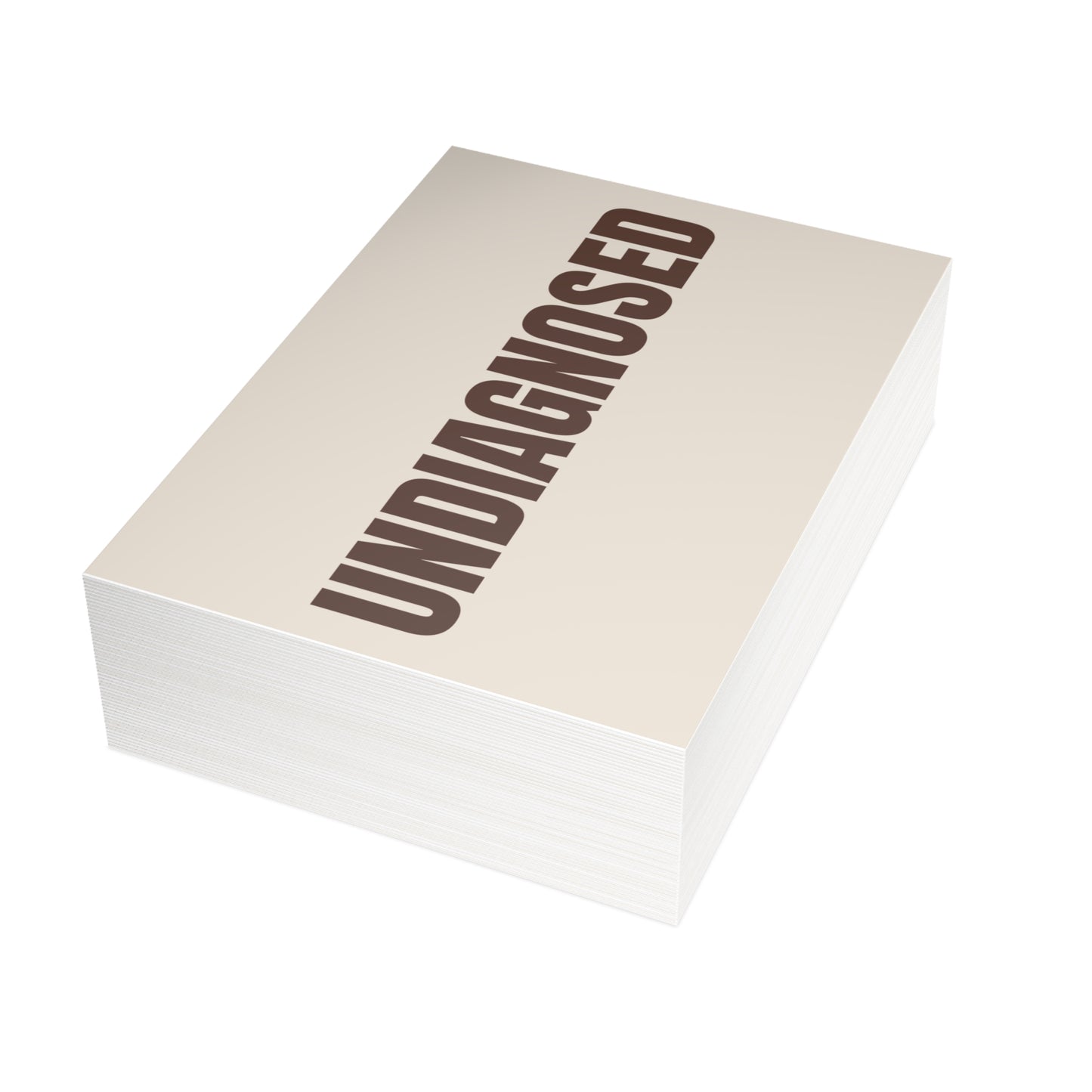 Latte Cream Postcard Set Pack of 10, 30 or 50 w/ Envelopes | Coordinated Collection